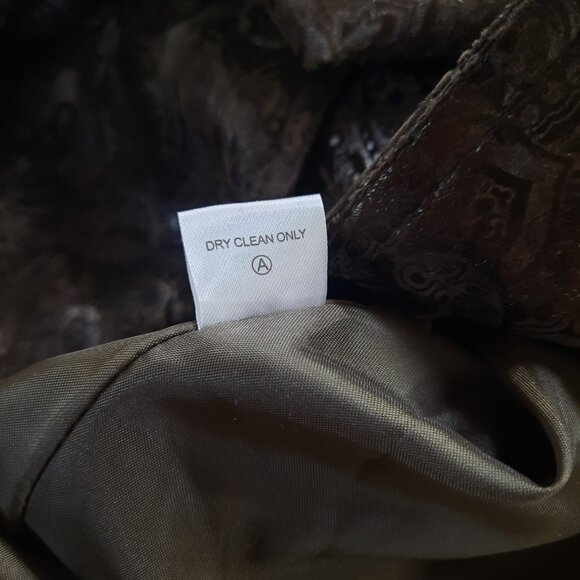 Vegan suede blazer jacket - Bamboo Traders brand - Picture 9 of 10